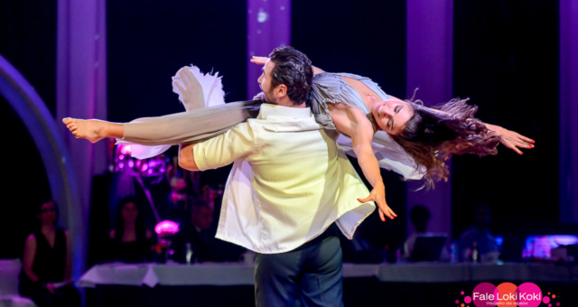 Pokaz Jana Klimenta i Lenki na Fale Loki Koki Dance Festival